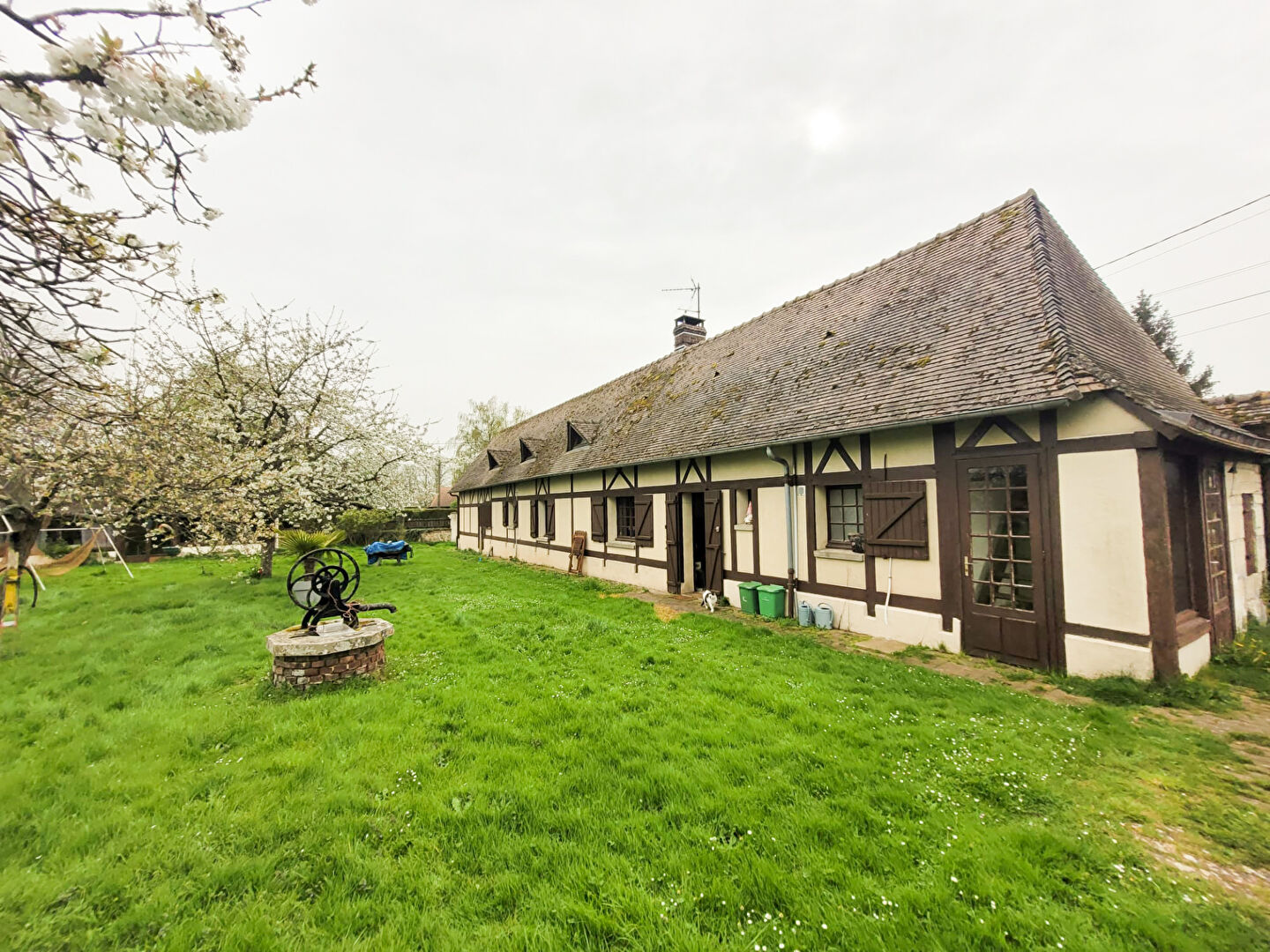 Maison normande 150 m2 avec annexe et double garage